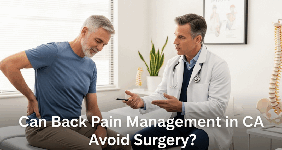 Can Back Pain Management in CA Avoid Surgery?